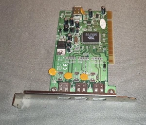 VIA VT6306 FireWire 3+1 Port Controller, PCI - Afbeelding 1 van 3