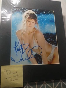 Kathy Ireland 8x10 Signed Photo - Picture 1 of 6
