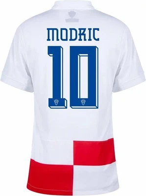 Nike Modric Croatia 2024/25 Home Stadium Jersey Red White #10 Dri-FIT NWT - Image 1 of 4