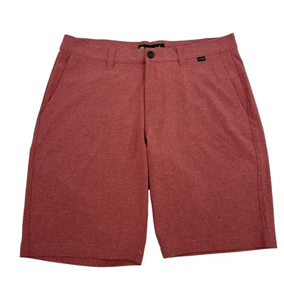 Pantalones Cortos Travis Mathew Sand Harbor Para Hombre 34 Brezo Granate Rosa Rendimiento NUEVO Foto 1 de 4