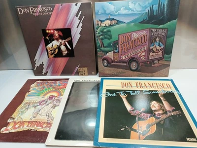 Don Francisco 5 album collection: "Traveller" "Got To Tell Somebody" and more VG - Image 1 of 4