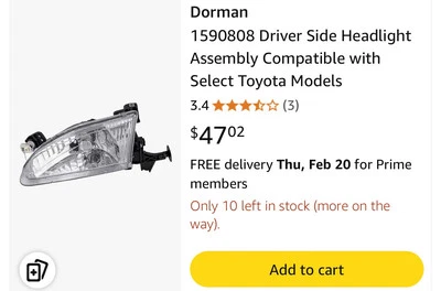 Dorman 1590808 Lighting - Exterior - Headlight Assembly - Image 1 of 3