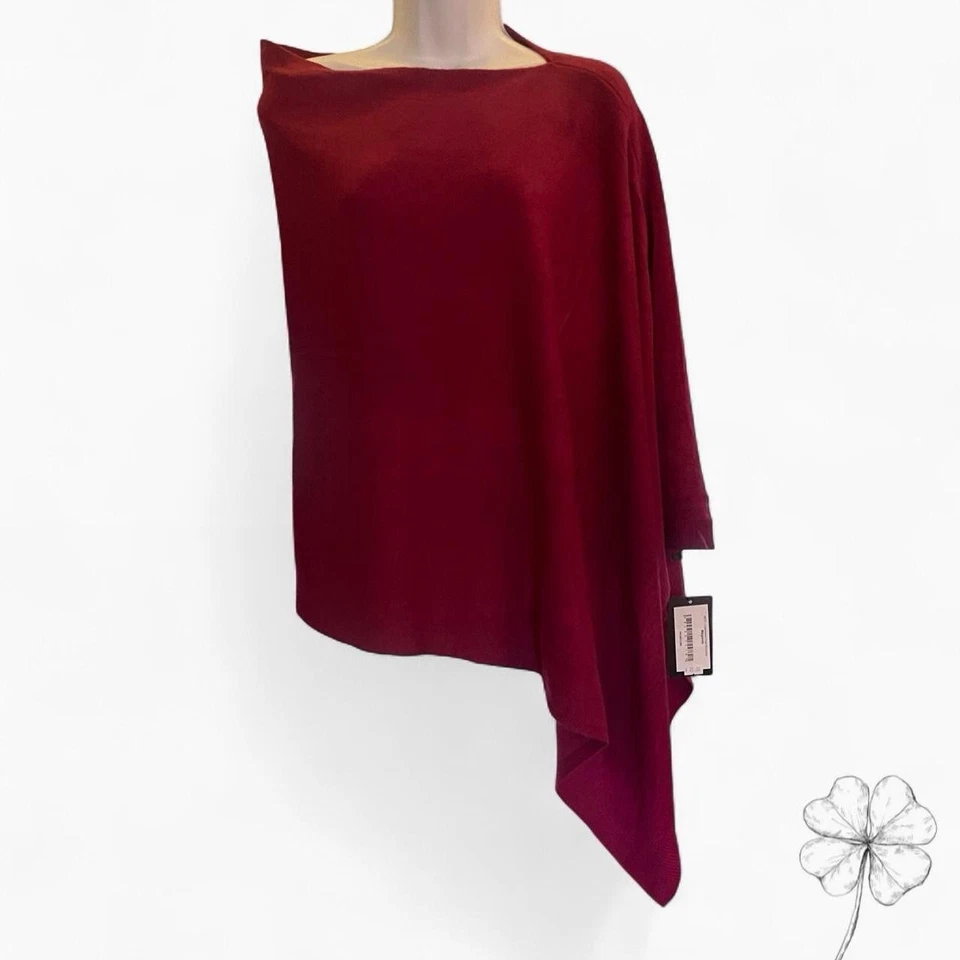 Bufanda mágica magenta poncho chal talla única hecho en EE. UU. para mujer nuevo con etiquetas Foto 1 de 1