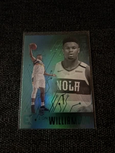 2019-20 Panini Chronicles Zion Williamson Essentials #210 Teal RC Rookie - Picture 1 of 2