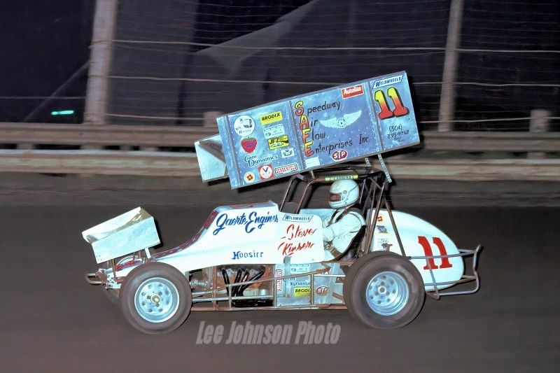 Steve Kinser Stanton 1981 chasis impresión 4x6  Foto 1 de 1