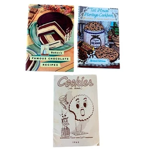Vintage Backplätzchen Hefte Kochbücher Mautstube Bäcker Schokolade 30er 60er 80er - Bild 1 von 20