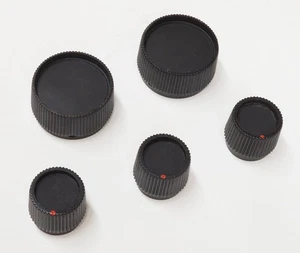 Menge 5 Hallicrafters Knöpfe 15-A-047/15-A-049 S-38 S-40 S-53 andere TOP - Bild 1 von 2
