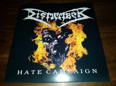 DISMEMBER – Hate Campaign – LP – Splatter Vinyl – Entombed – At the Gates   - Bild 1 von 4