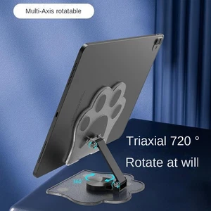 Cat Claw Shape Cute Tablet Stand Foldable Live Streaming Stand Phone Holder - Afbeelding 1 van 14