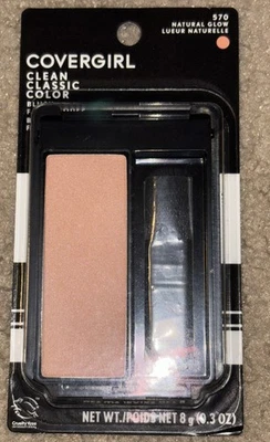 New CoverGirl Classic Color Blush, 570 Natural Glow, Dermatology Test - Image 1 of 4
