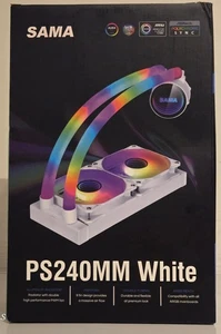 SAMA PS240MM ARGB CPU Liquid Cooler With ARGB Tubes - Zdjęcie 1 z 2