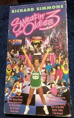 Richard Simmons Sweatin' To The Oldies 3 VHS (1993, Good Times) Workout Exercise - Image 1 of 4