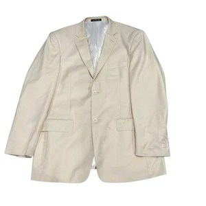 Leonard Di Venchy Men's Cream Dress Blazer Sports Coat -size 42L - Picture 1 of 8