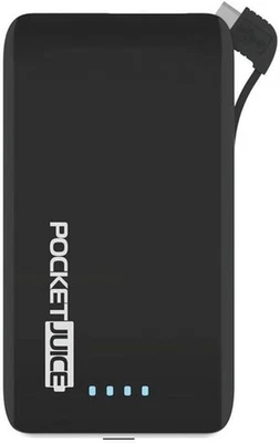 Tzumi Pocket Juice 10,000 mAh Slim Pro Pocket Juice Portable Power Bank New - Image 1 of 2