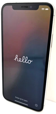 Apple iPhone XS A1920 - 64GB desbloqueado prata - *QUEIMA DE IMAGEM LEVE 75% BATT* - Imagem 1 de 4