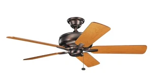 Kichler 330247OBB Terra 52" Terra Ceiling Fan in Oil Brushed Bronze - Picture 1 of 2