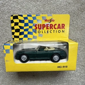 Boxed Maisto Supercar Collection MG RV 8 Die Cast Model - Picture 1 of 5