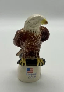 1995  Bald Eagle Pie Bird by Cubboard Classics CC - Picture 1 of 5