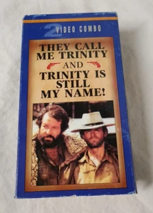 They Call Me Trinity &Trinity Is Still My Name 2 VHS Combo Terence Hill - Picture 1 of 6