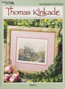 Cross Stitch Chandler's Cottage Book 1 Thomas Kinkade OOP VTG Pattern - Picture 1 of 3