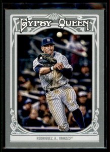 2013 Topps Gypsy Queen  Alex Rodriguez  #6 New York Yankees
