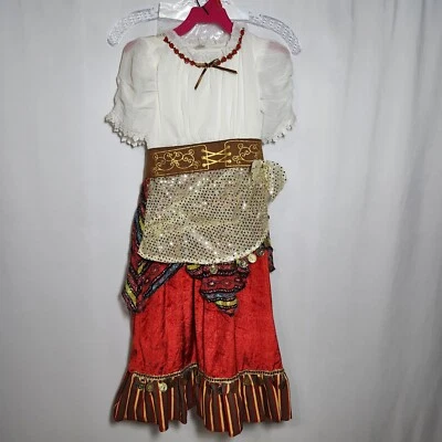 Gypsy Cutie Girls Size 4-6 Halloween Costume Dress Up Colorful Fortune Teller - Image 1 of 4