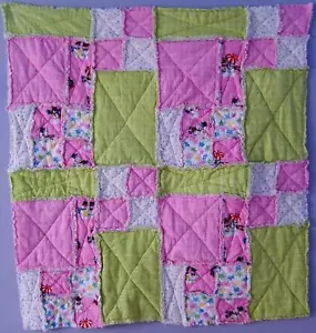 Baby Girl Rag Patchwork Quilt Pattern - Picture 1 of 1