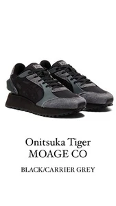 Onitsuka Tiger MOAGE CO NEGRO/GRIS PORTADOR 1183B555 001 UNISEX Hecho en Vietnam - Imagen 1 de 11