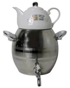 Modern Large Classic Tea Maker Water Kettle Heavy Thick Stainless Steel Ceram... - Picture 1 of 1