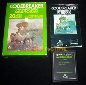 CODEBREAKER Atari Vcs 2600 Versione Europea Code Breaker »»»»» COMPLETO - Foto 1 di 1