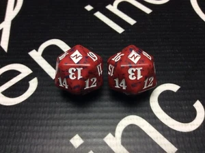 MTG Magic the Gathering Battle For Zendikar Red Spindown Dice X 1 - Picture 1 of 1