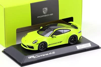 1:43 Spark Porsche 911 992 Carrera 4S Coupe Aero Kit Verde Acido WAP DEALER - Immagine 1 di 3