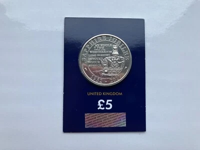 2017 SAPPHIRE JUBILEE BRILLIANT UNCIRCULATED BU FIVE 5 POUND - Image 1 of 4