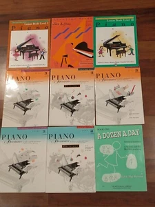 Piano Adventures Nancy & Randall Faber diferentes niveles de 9 - Imagen 1 de 12