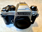 Nikon FA 35mm SLR Matrix Metering Film Camera Silver
