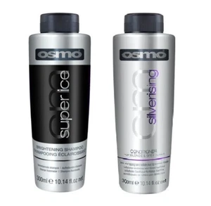 Osmo Super Ice Brightening Shampoo 300ml & Silverising Conditioner 300ml - Picture 1 of 3