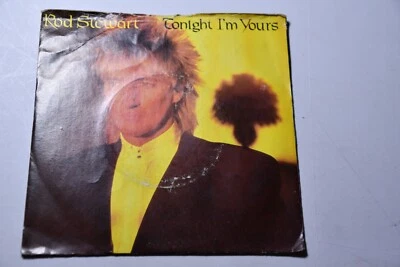 Rod Stewart - Tonight I'm Yours 7 Inch Vinyl - Image 1 of 3