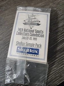 SELLADO 14a Convención Nacional de Coleccionistas de Deportes Skybox Paquete de Muestra 1993 Tarjetas - Imagen 1 de 3