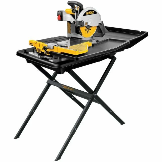 DEWALT D24000S 10in. Wet Tile Saw with Stand