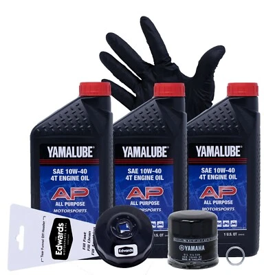 Kit de cambio de aceite Yamaha Viking 700/VI/EPS/SE/HUNTER/R-SPEC/RANCH 2014-2021 Foto 1 de 4