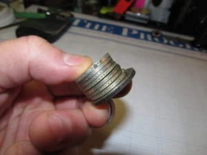 TEDESCO Lotto 8x Monete 2,5 REICHSMARK 1935 - 1939 Argento 3° Reich WW2 Mark - Foto 1 di 7