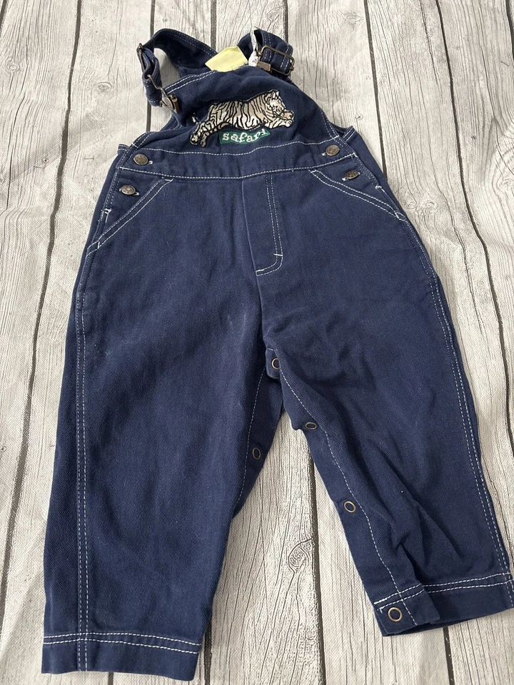 Mono Safari Tigre Bordado Vintage/ 1990-2000 Talla 24 Foto 1 de 4