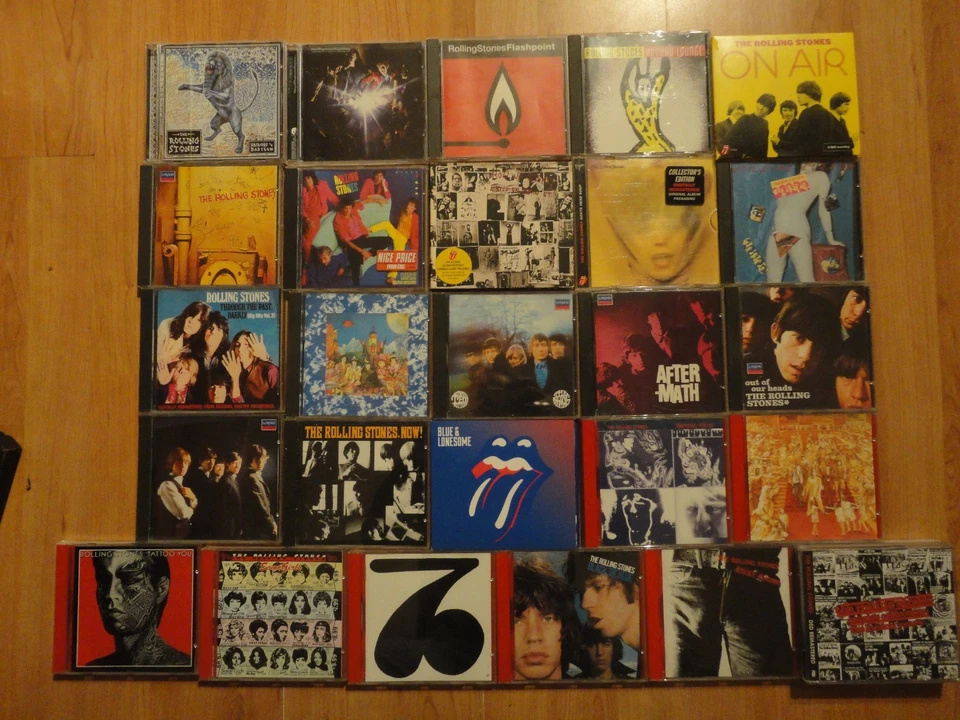 30 CDs  The Rolling Stones - The London Years, On Air, Sicky Fingers, Some Girls - Bild 1 von 1