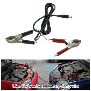 Heavy Duty 300cm For alligator Clip Cable for 12V and 24V Applications - Afbeelding 1 van 10
