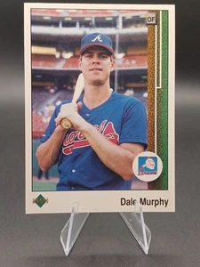 1989 Upper Deck #357b Dale Murphy Atlanta Braves - Picture 1 of 2