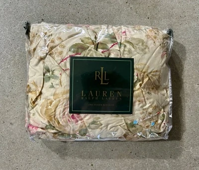 Ralph Lauren Woodstock Garden Queen Bedskirt Dust Ruffle Queen Floral Cottage - Image 1 of 3