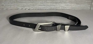We The Free Parker 100% Leather Belt in Black Women’s XS/small Made In India - Picture 1 of 8