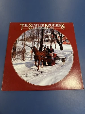 THE STATLER BROTHERS Christmas Card 1978 Vinyl LP Mercury SRM-1-5012 VG Holiday - Image 1 of 4