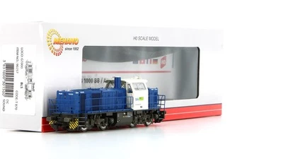 Mehano Prestige MH90257 G1000 BLS VOSSLOH  livra blu cabina bianca DCC SOUND - Imagen 1 de 2