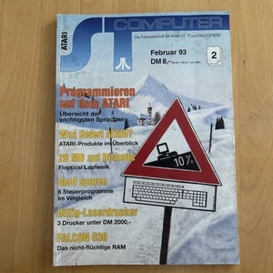 ATARI ST COMPUTER Fachzeitschrift - Afbeelding 1 van 2
